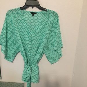 Banana Republic Med popoverw/tie